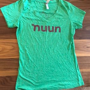 Nuun Hydration V-neck “watermelon” Tee